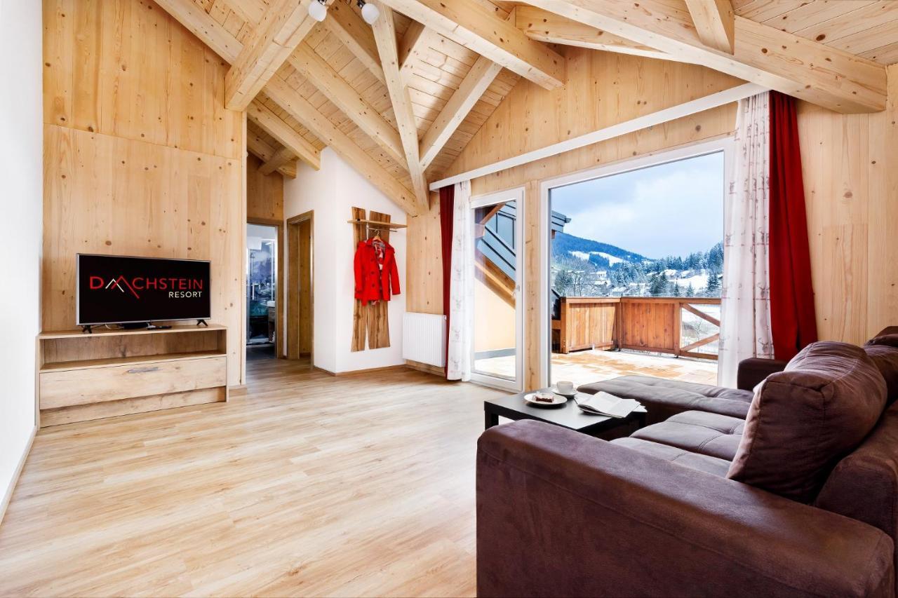 Apart- Und Wellnesshotel Dachsteinresort Russbach am Pass Gschütt Esterno foto
