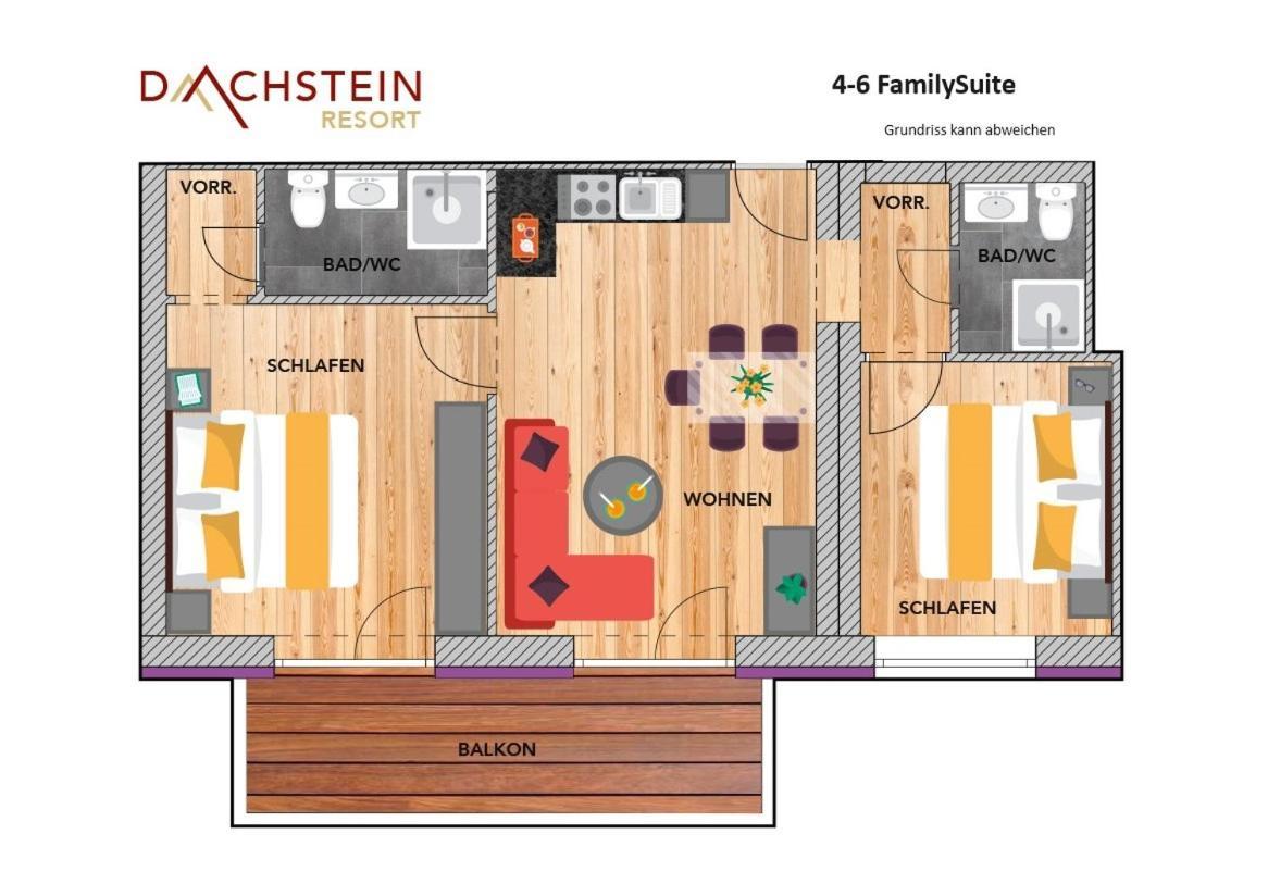 Apart- Und Wellnesshotel Dachsteinresort Russbach am Pass Gschütt Esterno foto