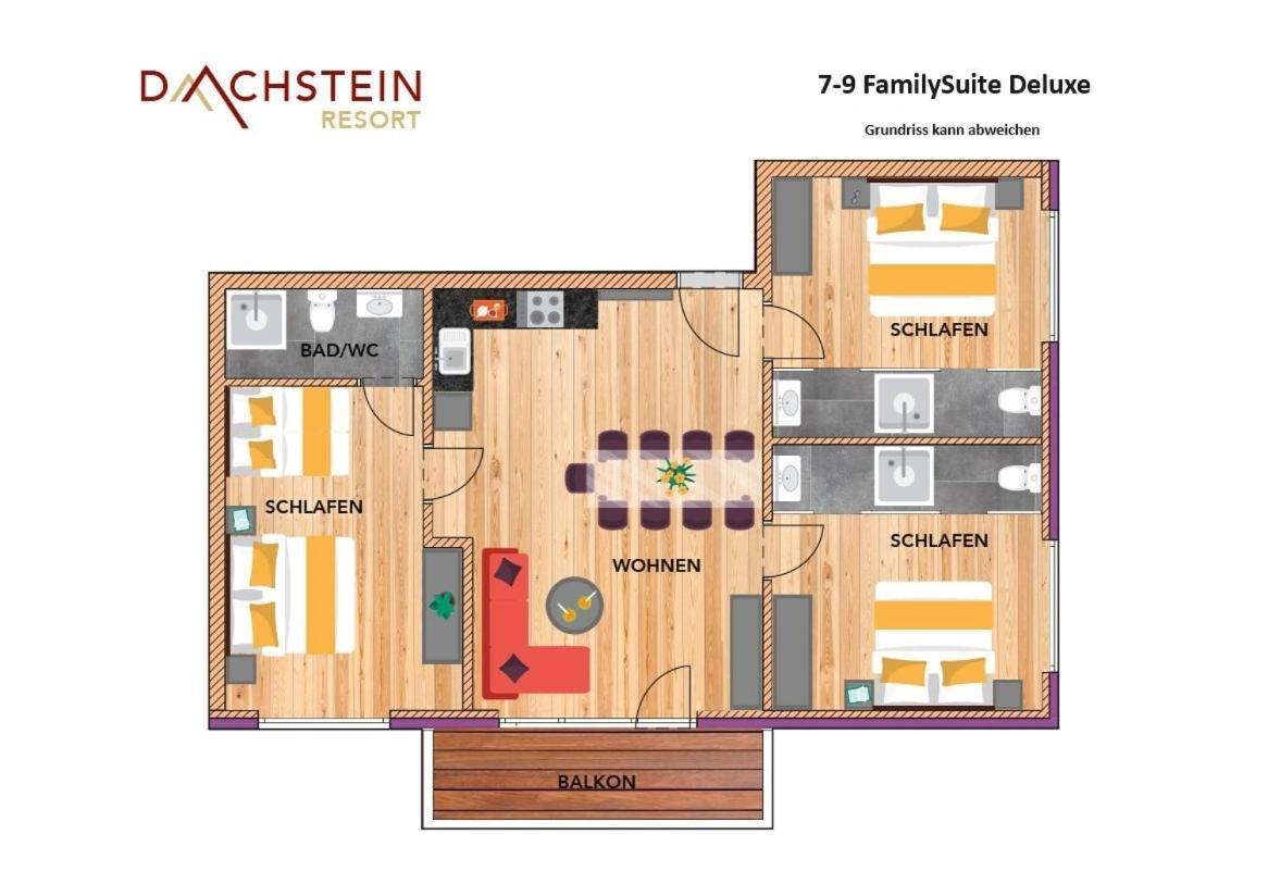 Apart- Und Wellnesshotel Dachsteinresort Russbach am Pass Gschütt Esterno foto