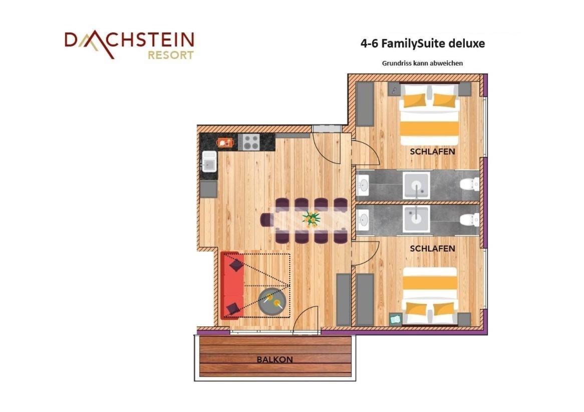 Apart- Und Wellnesshotel Dachsteinresort Russbach am Pass Gschütt Esterno foto