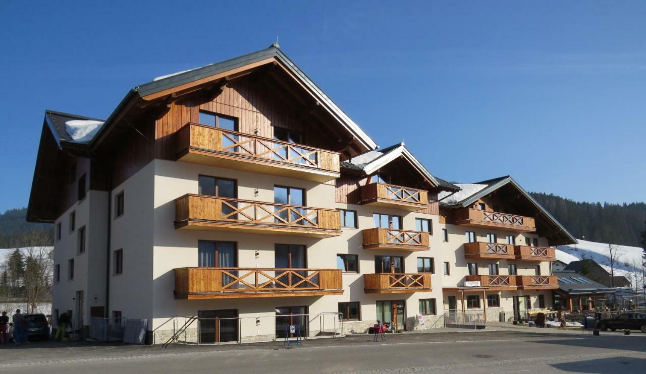 Apart- Und Wellnesshotel Dachsteinresort Russbach am Pass Gschütt Esterno foto